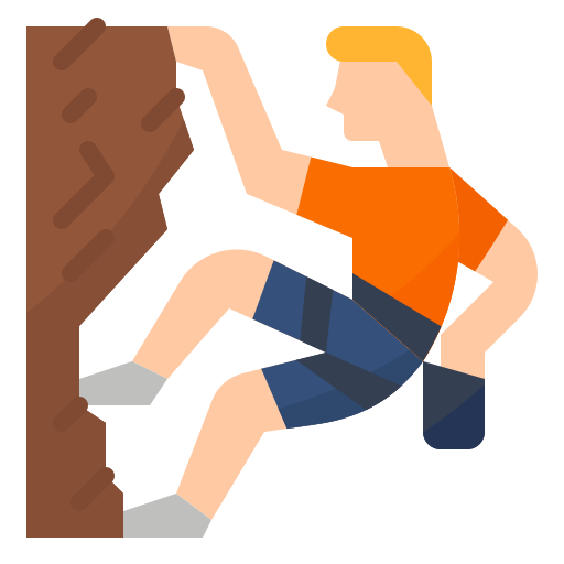 climbing without rope