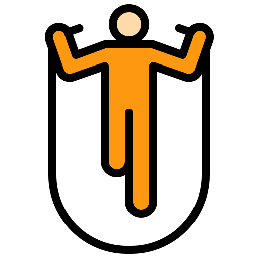 athlete jumping rope