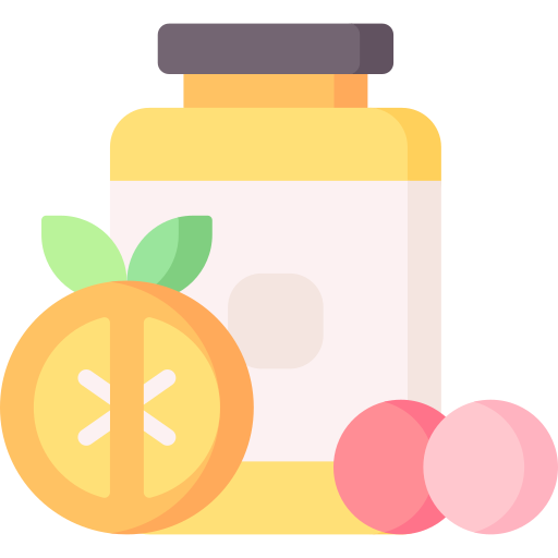 a bottle of vitamins